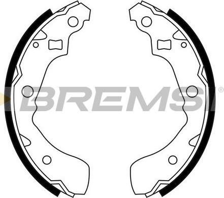 Bremsi GF0665 - Komplet kočnica, bubanj kočnice www.molydon.hr