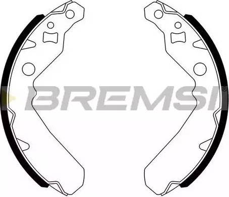 Bremsi GF0672 - Komplet kočnica, bubanj kočnice www.molydon.hr