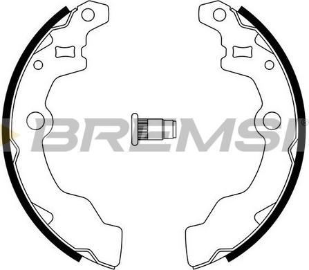 Bremsi GF0882A - Komplet kočnica, bubanj kočnice www.molydon.hr