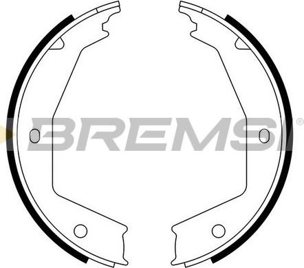 Bremsi GF0388 - Komplet kočionih obloga, rucna kočnica www.molydon.hr