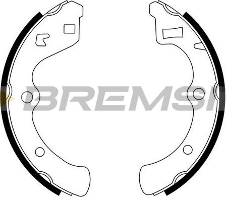 Bremsi GF0703 - Komplet kočnica, bubanj kočnice www.molydon.hr