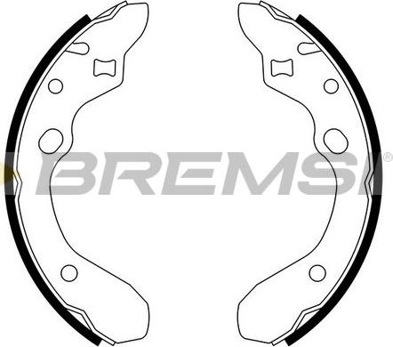 Bremsi GF0789 - Komplet kočnica, bubanj kočnice www.molydon.hr