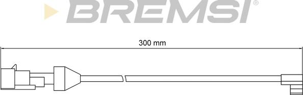 Bremsi WI0902 - Signalni kontakt, trosenje kočione plocice www.molydon.hr