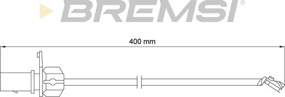 Bremsi WI0921 - Signalni kontakt, trosenje kočione plocice www.molydon.hr