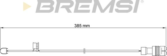 Bremsi WI0556 - Signalni kontakt, trosenje kočione plocice www.molydon.hr