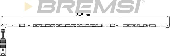 Bremsi WI0582 - Signalni kontakt, trosenje kočione plocice www.molydon.hr