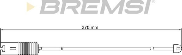 Bremsi WI0528 - Signalni kontakt, trosenje kočione plocice www.molydon.hr