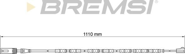 Bremsi WI0691 - Signalni kontakt, trosenje kočione plocice www.molydon.hr