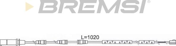 Bremsi WI0686 - Signalni kontakt, trosenje kočione plocice www.molydon.hr