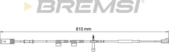 Bremsi WI0700 - Signalni kontakt, trosenje kočione plocice www.molydon.hr