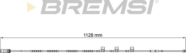 Bremsi WI0701 - Signalni kontakt, trosenje kočione plocice www.molydon.hr