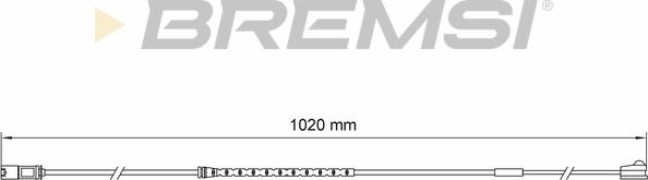 Bremsi WI0788 - Signalni kontakt, trosenje kočione plocice www.molydon.hr