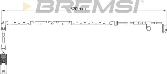 Bremsi WI0729 - Signalni kontakt, trosenje kočione plocice www.molydon.hr