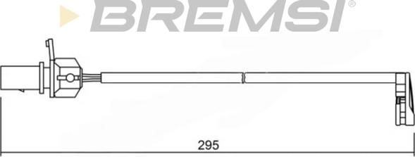 Bremsi WI0723 - Signalni kontakt, trosenje kočione plocice www.molydon.hr