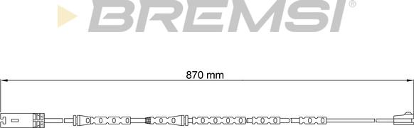 Bremsi WI0774 - Signalni kontakt, trosenje kočione plocice www.molydon.hr