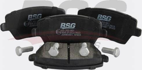 BSG BSG 63-202-001 - Komplet Pločica, disk-kočnica www.molydon.hr