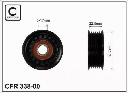 Magneti Marelli 331316171198 - Vodeći valjak , klinasti rebrasti remen  www.molydon.hr