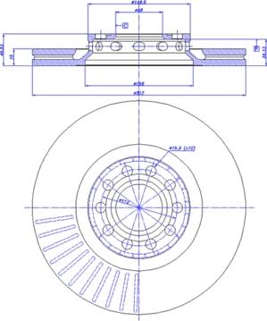 FOMAR Friction FO 2591 - Kočioni disk www.molydon.hr