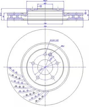 BENDIX 521792 - Kočioni disk www.molydon.hr