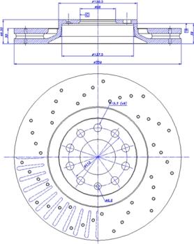 Metelli 800-705C - Kočioni disk www.molydon.hr