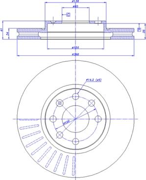 TRW DF4692 - Kočioni disk www.molydon.hr