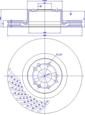 HELLA 8DD 355 107-951 - Kočioni disk www.molydon.hr