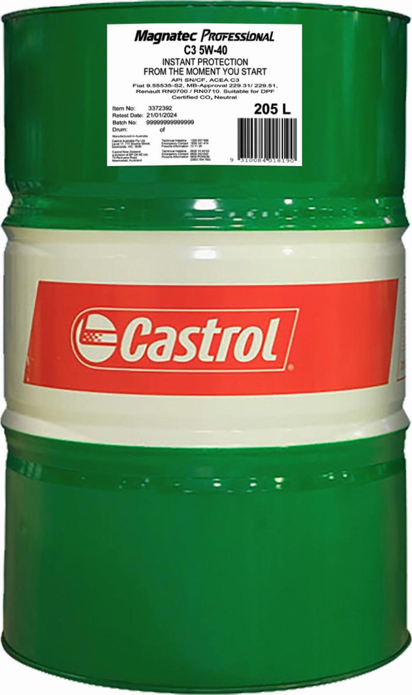 Castrol 3372392 - Ulje za motor www.molydon.hr