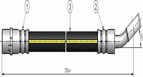 CAVO C900 536A - Kočiono crijevo, lajtung www.molydon.hr