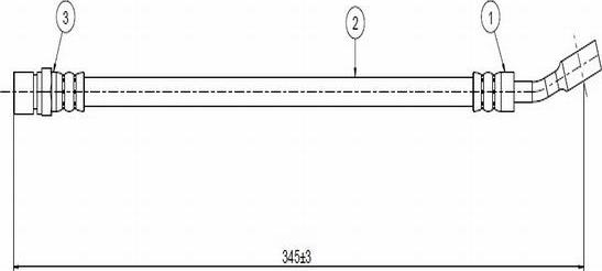 CAVO C800 446A - Kočiono crijevo, lajtung www.molydon.hr