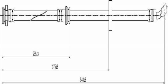 CAVO C800 484A - Kočiono crijevo, lajtung www.molydon.hr