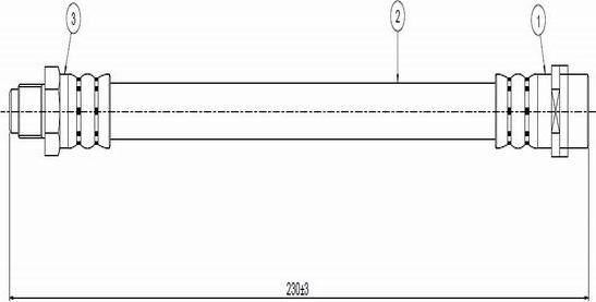 CAVO C800 516A - Kočiono crijevo, lajtung www.molydon.hr