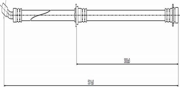 CAVO C800 692A - Kočiono crijevo, lajtung www.molydon.hr