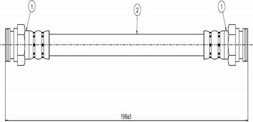 CAVO C800 679A - Kočiono crijevo, lajtung www.molydon.hr