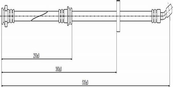 CAVO C800 388C - Kočiono crijevo, lajtung www.molydon.hr