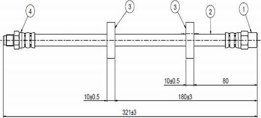 CAVO C800 264A - Kočiono crijevo, lajtung www.molydon.hr