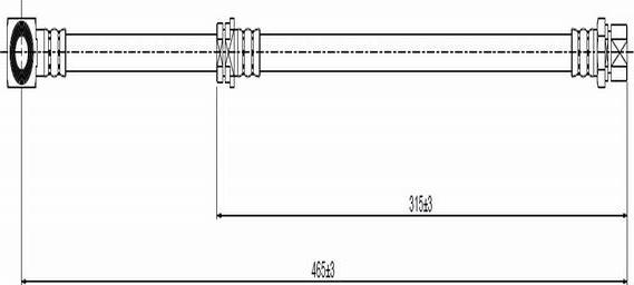 CAVO C800 262A - Kočiono crijevo, lajtung www.molydon.hr