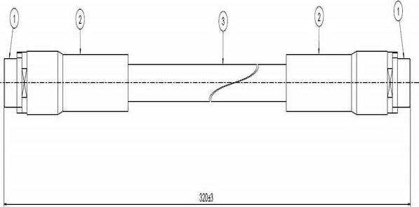 CAVO C801 002A - Kočiono crijevo, lajtung www.molydon.hr