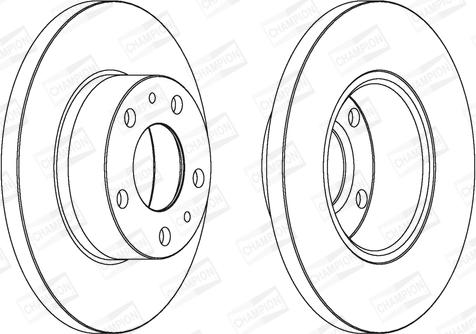 Champion 561992CH - Kočioni disk www.molydon.hr