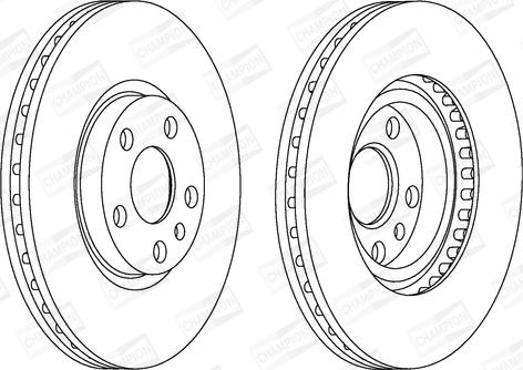 Champion 561967CH - Kočioni disk www.molydon.hr