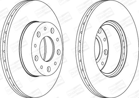 Champion 561984CH - Kočioni disk www.molydon.hr