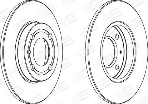 Champion 561980CH - Kočioni disk www.molydon.hr