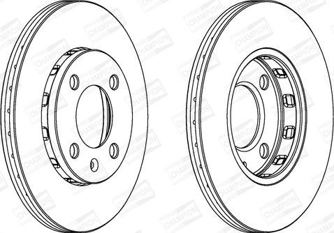 Champion 561981CH - Kočioni disk www.molydon.hr