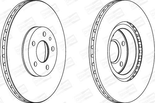 Champion 561520CH - Kočioni disk www.molydon.hr