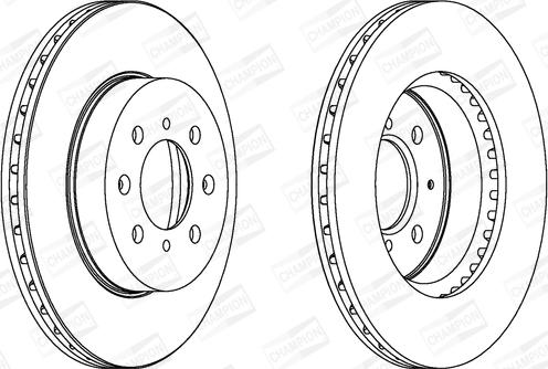 Champion 561630CH - Kočioni disk www.molydon.hr