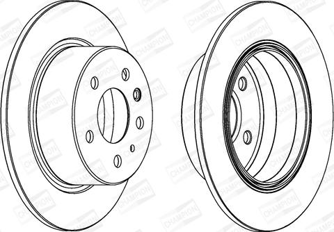 Champion 561344CH - Kočioni disk www.molydon.hr