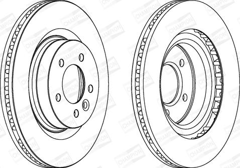 Champion 563046CH-1 - Kočioni disk www.molydon.hr