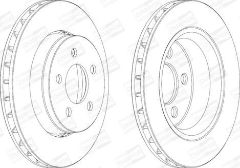 Champion 563041CH - Kočioni disk www.molydon.hr