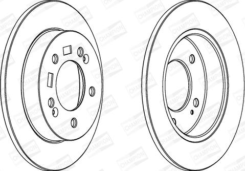 Champion 563033CH - Kočioni disk www.molydon.hr