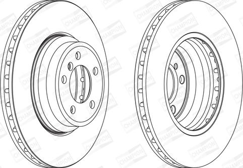 Champion 563078CH-1 - Kočioni disk www.molydon.hr