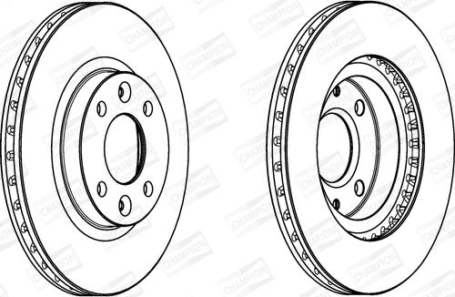 Champion 562960CH - Kočioni disk www.molydon.hr